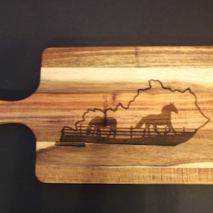 Appalachian Mountain Crafts Cow Cutting Board - A Taste of Kentucky
