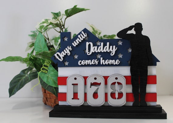 Military Deployment Countdown - military, countdown, days until, calendar, military kids