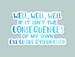 funny adhd sticker, autistic, laptop sticker, funny stickers, water bottle sticker, consequences of my own executive dysfunction, adhd gift 