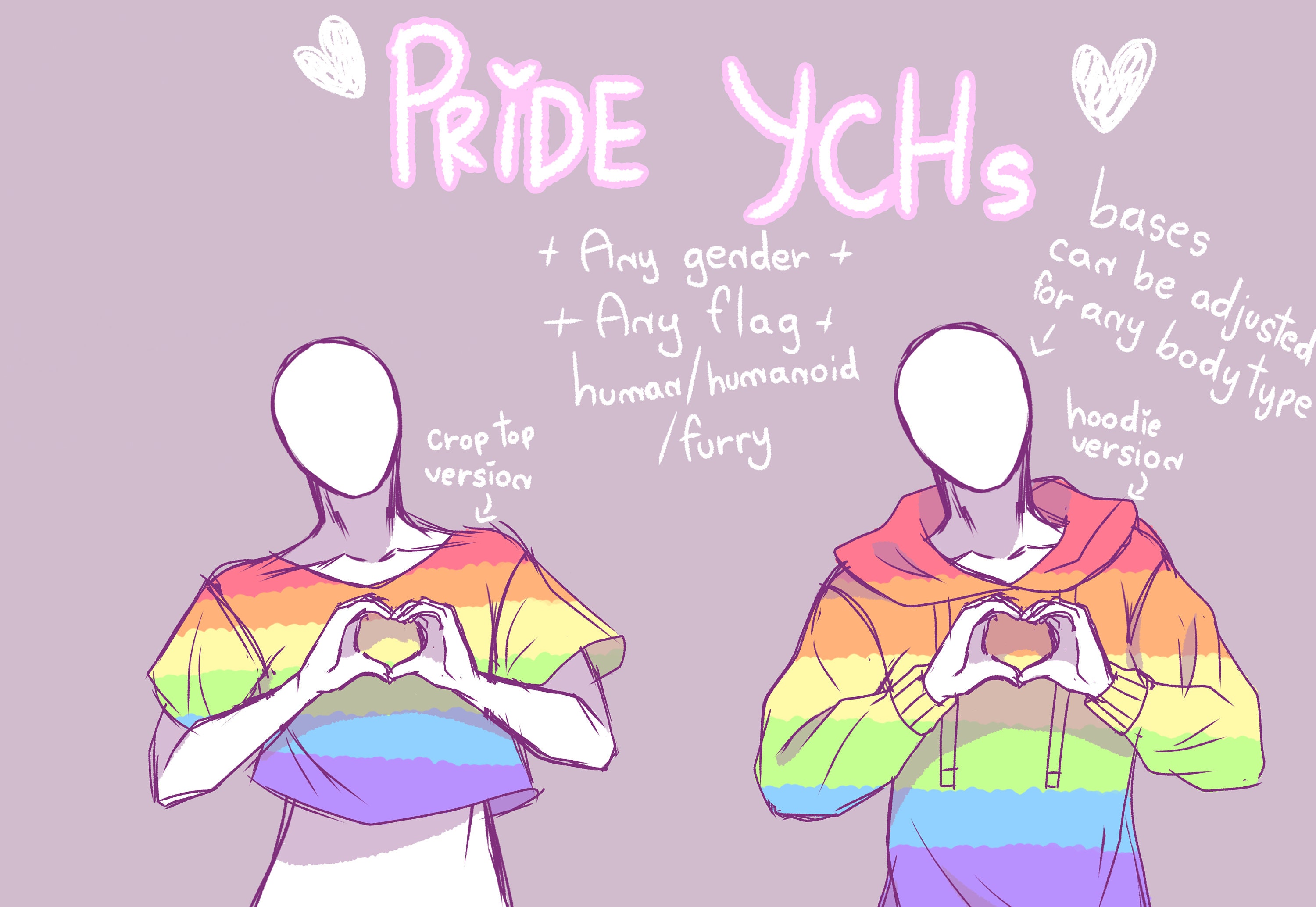 Pride YCH - Etsy