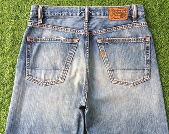 Original Giorgio Armani Acid Wash Jeans Size 36 Light Giorgio Armani Regular Fit Jeans Mid Waist Zip Fly Etsy UK
