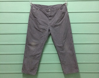Taille 43 vintage Dickies Workwear Plus Taille Pantalon W43 L30 Pantalon Charpentier en détresse Taille 43 »