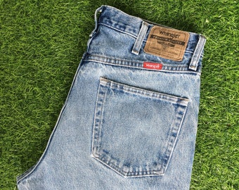 Vintage Wrangler Jeans mit geradem Bein WA783, 90er Jahre Western Denim, Relaxed Fit Streetwear