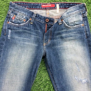 Size 29 Big Star Bootcut Flary Jeans W31 L33 Low Waisted Trendy Bootcut Pants Wide Leg Classic Bellbottom Denim Pants, medium