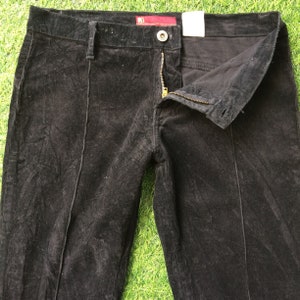 Size 29 Vintage Just USA Corduroy Jeans W29 L31 Classic Bareback Wide Leg Bootcut Jeans, Waist 29&quot;