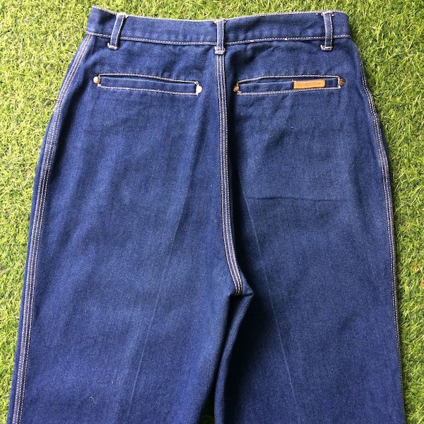 Size 26 Vintage Gitano Jeans Pants W26 L28 Classic Mom Hourglass Denim Tapered Leg, waist 26"-Small