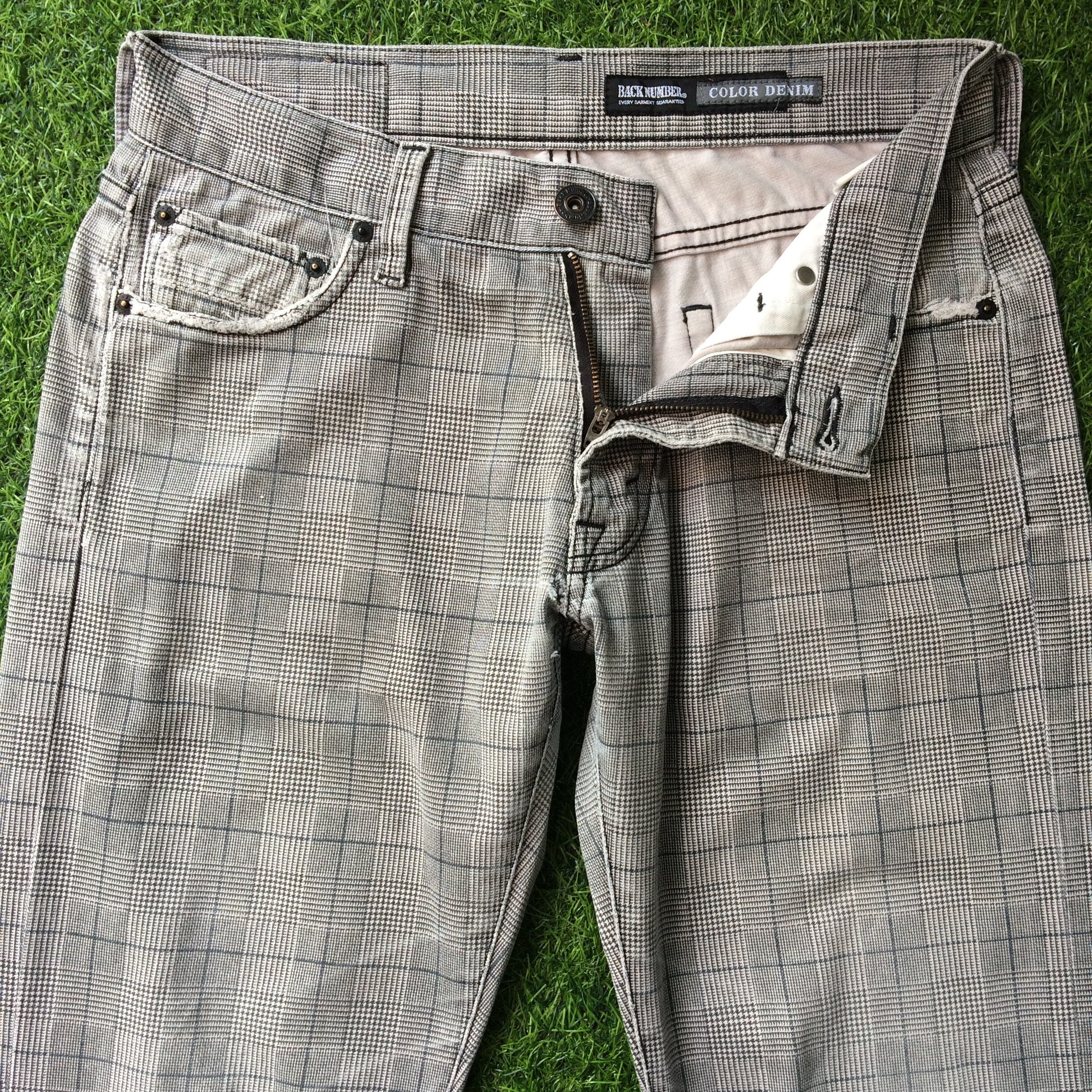 Checkered Jeans Etsy Singapore