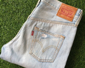 Levis 501 28 - Etsy