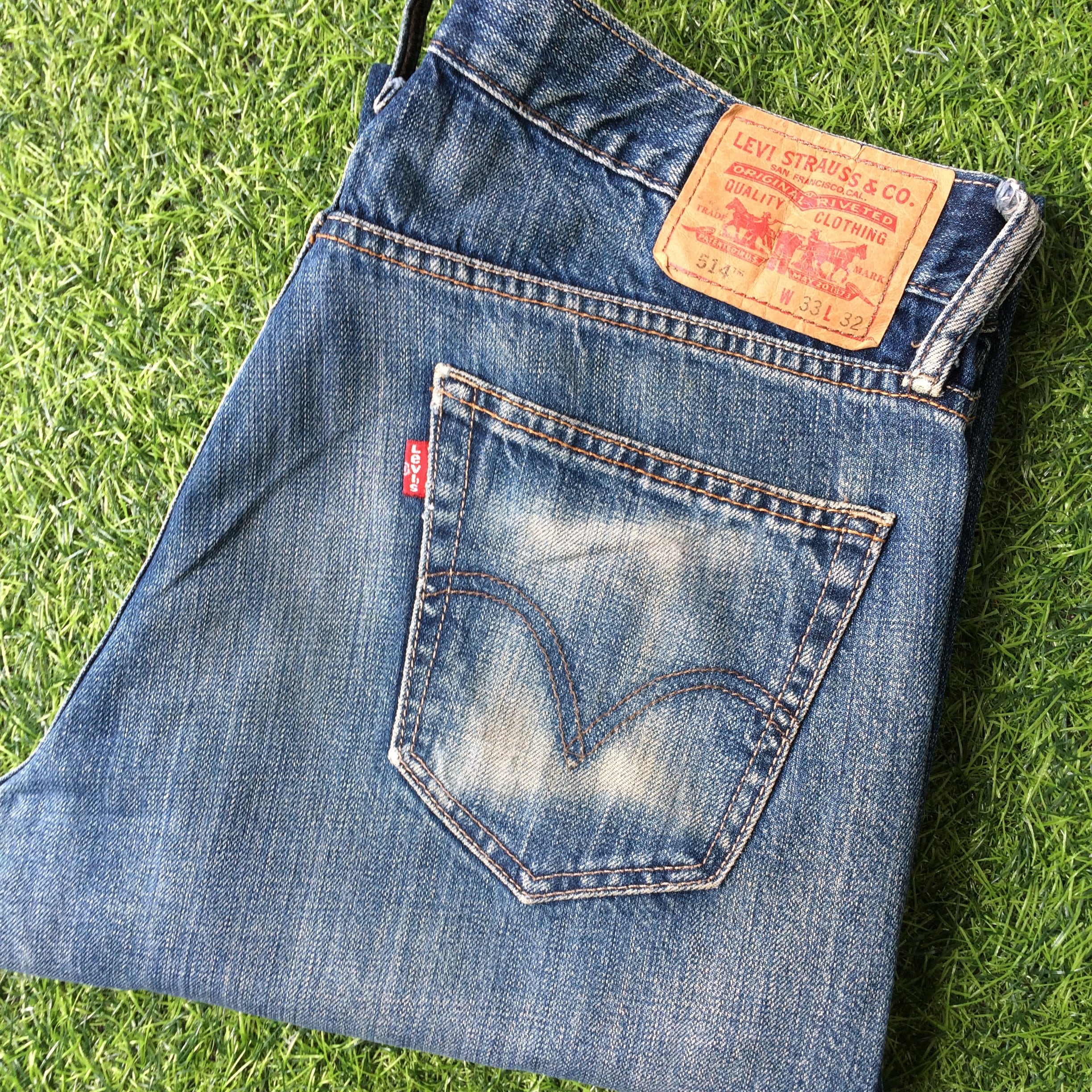 Size 32 Vintage Distressed Levis 514 Jeans W32 L32 Faded - Etsy New Zealand