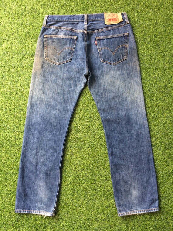 80s Levi's 501 made in the USA W35 Jeans Straight Denim