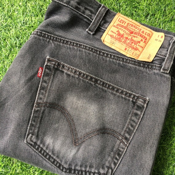 40 Vintage Levis 501 Plus Size Jeans W40 L29 Etsy España