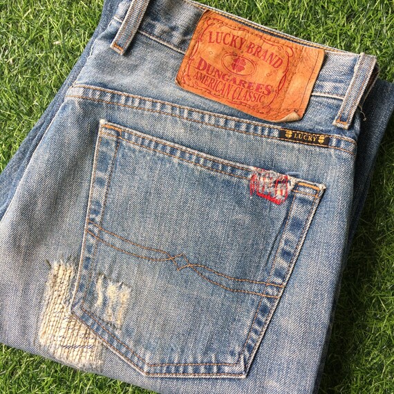 W34 L29 Vintage Lucky Brand Dungarees 