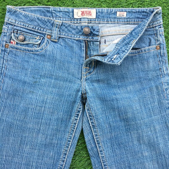 Jean Bootcut Femme MEK Denim - Taille 27 (38), Longueur 32", Occasion Très Bon état