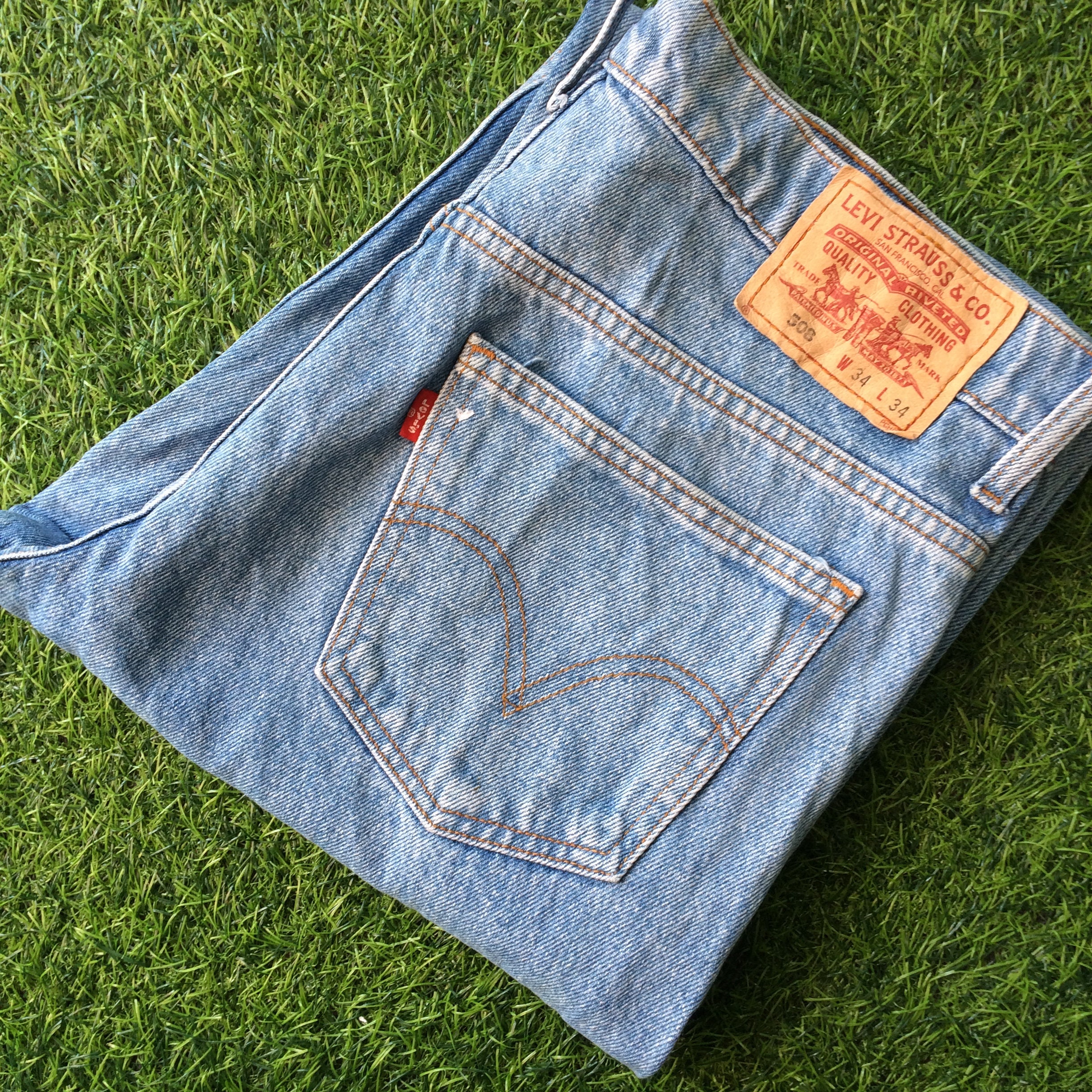 Size 32 Vintage Distressed 508 Jeans W32 L26 Light Wash - Etsy Finland