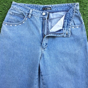 Size 30&quot; vintage Lizwear high waisted mom jeans tapered relaxed fit denim, waist 30&quot;