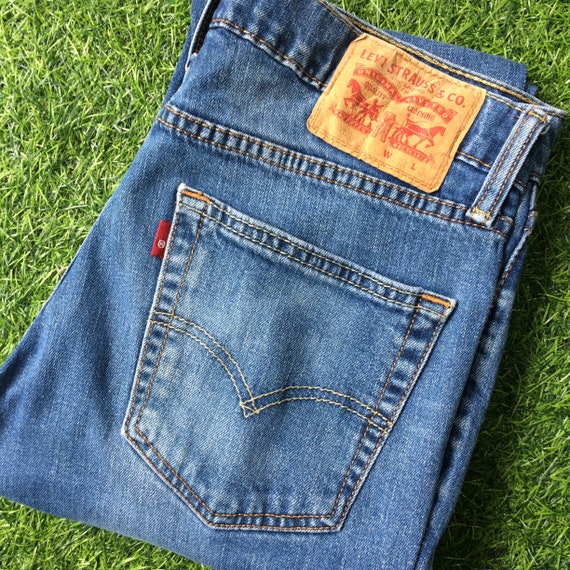 Talla Vintage Distressed Levis 511 Jeans Medium - Etsy