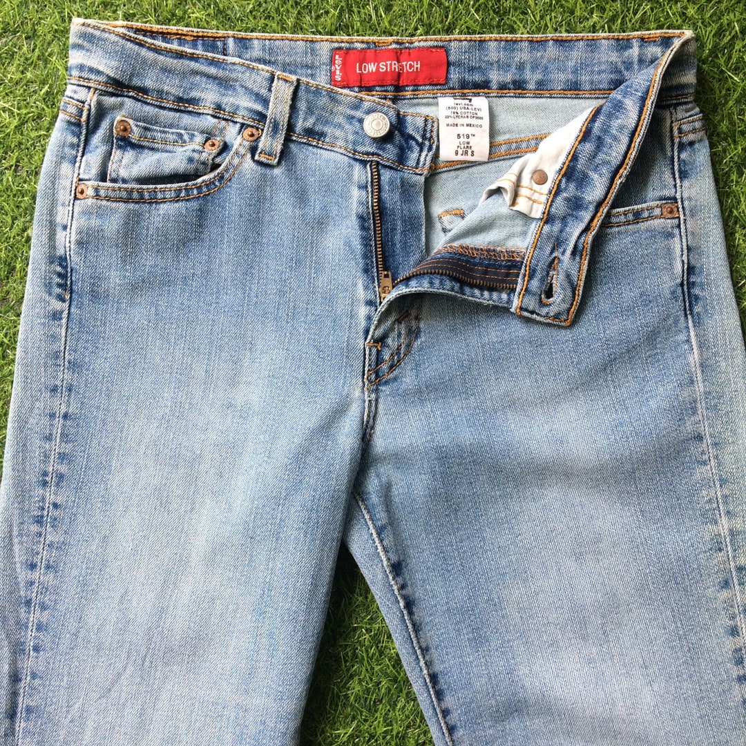 Size 30 Vintage Distressed Levi's 519 Stretch Bootcut Jeans W30 L30 ...