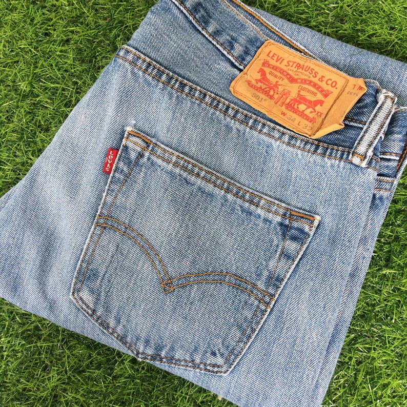 Size 34 Vintage Distressed Levis 501 Jeans W34 L30 Plus Size | Etsy
