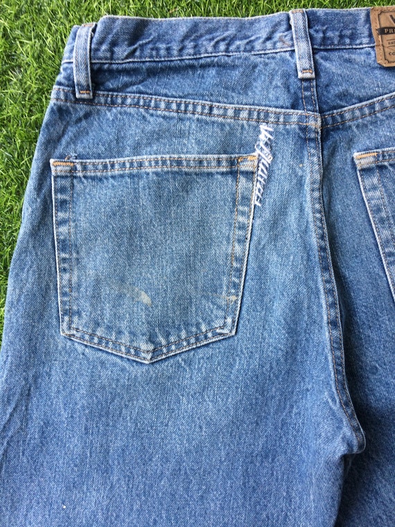 Size 30 Vintage Wrangler Western Distressed Jeans… - image 7