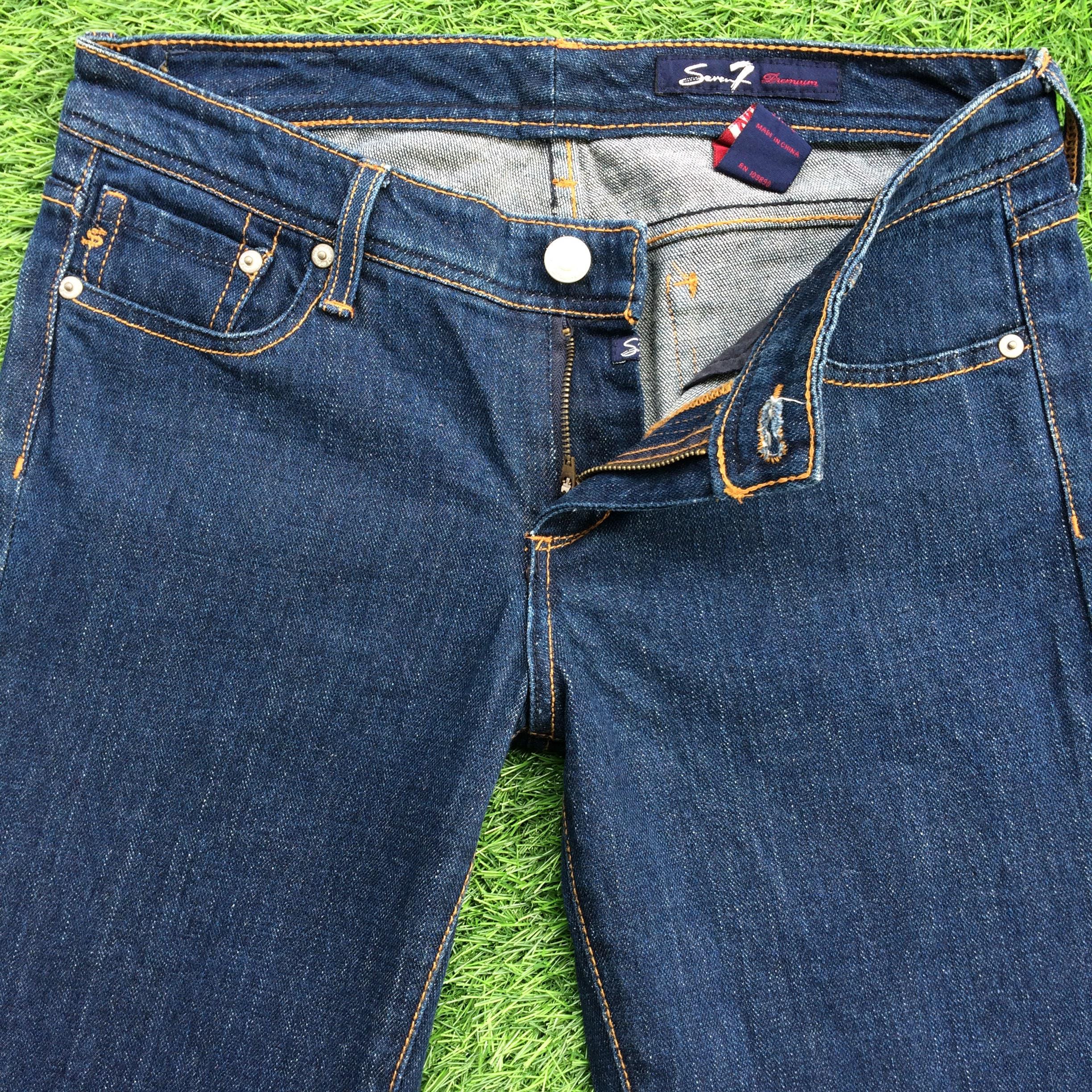 パンツ Jent Louis Bicolor Semi-Flare Denim パンツ jent louis