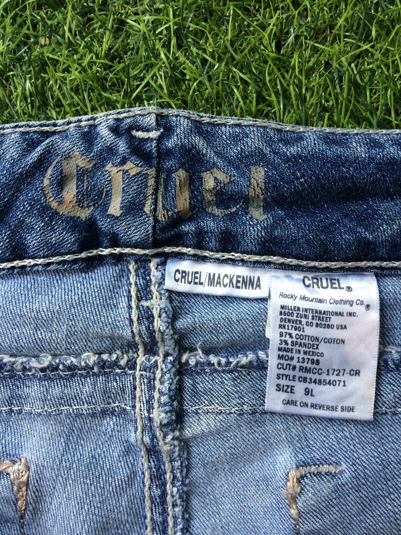 Cruel by Rocky Mountain Bootcut Stretch Jeans W31 L34 Low Waist