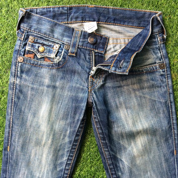 Size 30 True Religion Bootcut Jeans Low Waist Section Row Seat - Etsy