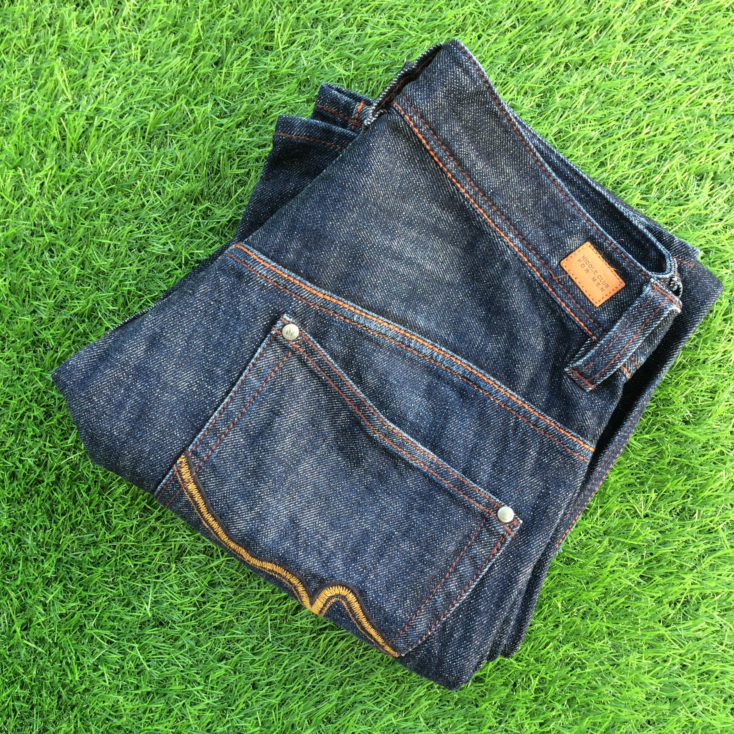 Nicole Club for Men Bootcut Jeans Pants W30 L33 Modern Stretch 