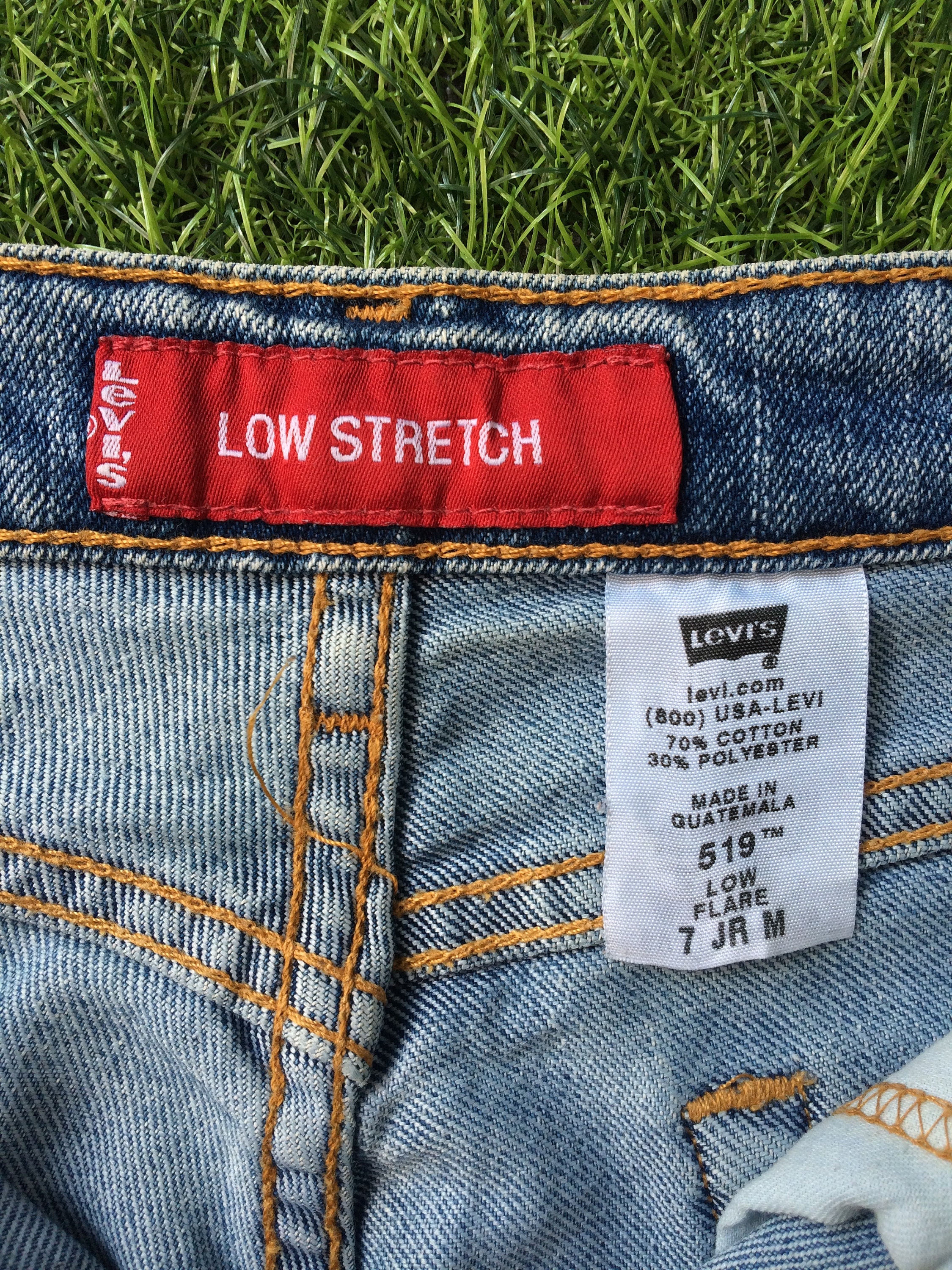 Size 30 Vintage Distressed Levis 519 Low Stretch Bootcut Jeans - Etsy