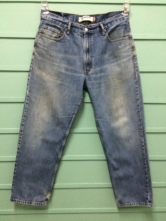 Vintage OG 1950s LEVIS 501 ZXX Guaranteed Patch Hidden Rivet