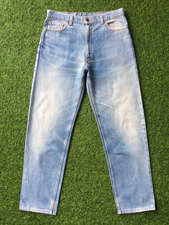 Size 33 Vintage Distressed Levis 510 Jeans W33 L3… - image 3