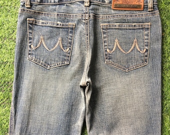 Y2K Cecil McBee Low Rise Bootcut Jeans, Stretch Denim (W27 L32)