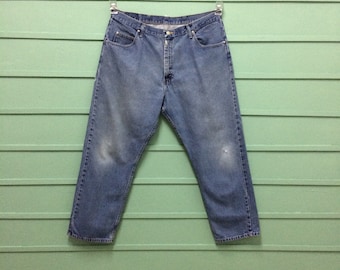 Vaqueros Wrangler vintage, talla 39, estilo vaquero desgastado