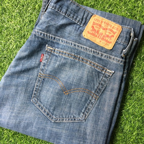 Size Vintage Distressed Levis 569 Ripped Jeans W34 Etsy Denmark