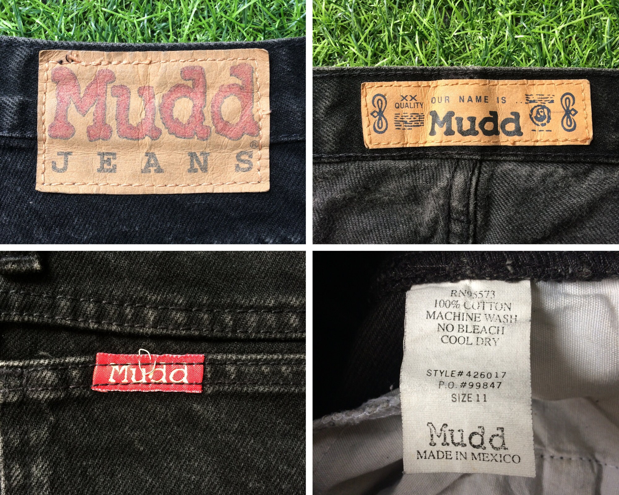 Talla 29 Vintage Y2K s Mudd Jeans W29 L31 Mid Waisted Button Fly Jeans Made In Mexico cintura 29 Etsy Espana