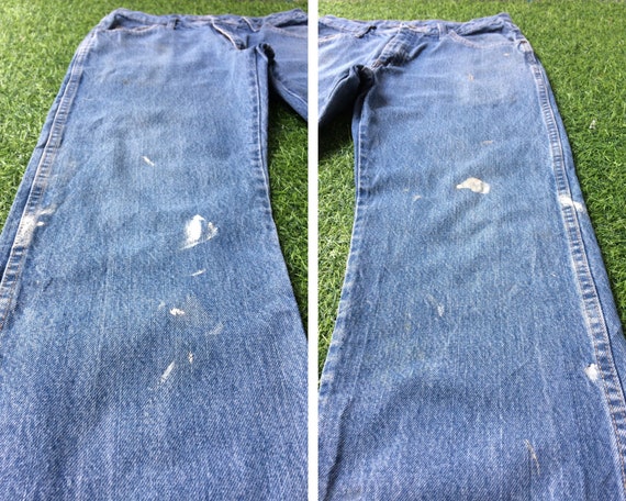 Size 30 Vintage Wrangler Western Distressed Jeans… - image 9