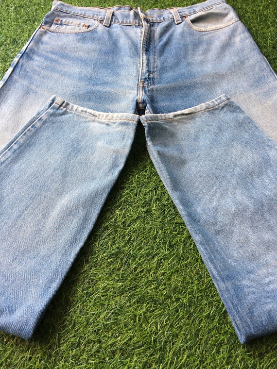 Size 33 Vintage Distressed Levis 510 Jeans W33 L3… - image 6