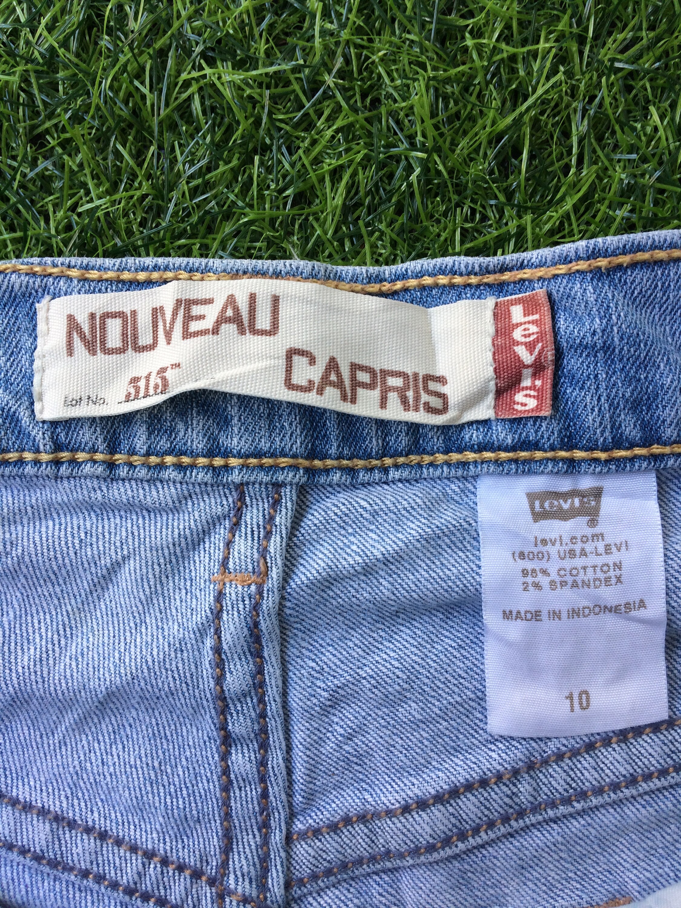 Size 32 Vintage Distressed Levis 515 Nouveau Capris Jeans W32 - Etsy