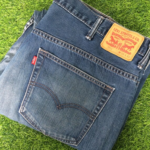 Size 40 Vintage Distressed Levis 569 Plus Size Jeans W40 L30 - Etsy Finland