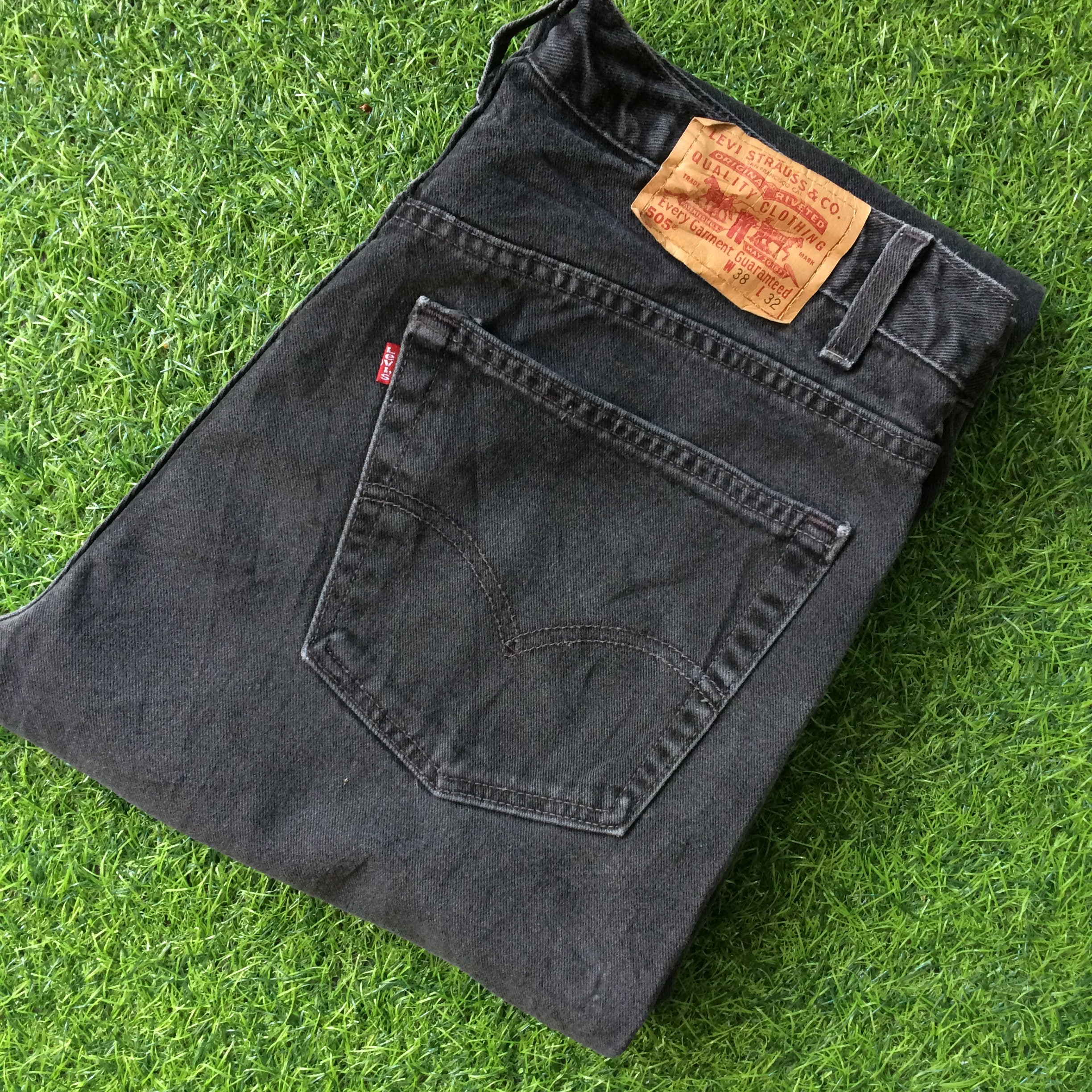 Vintage Black Levis 501 Size 40 - Etsy