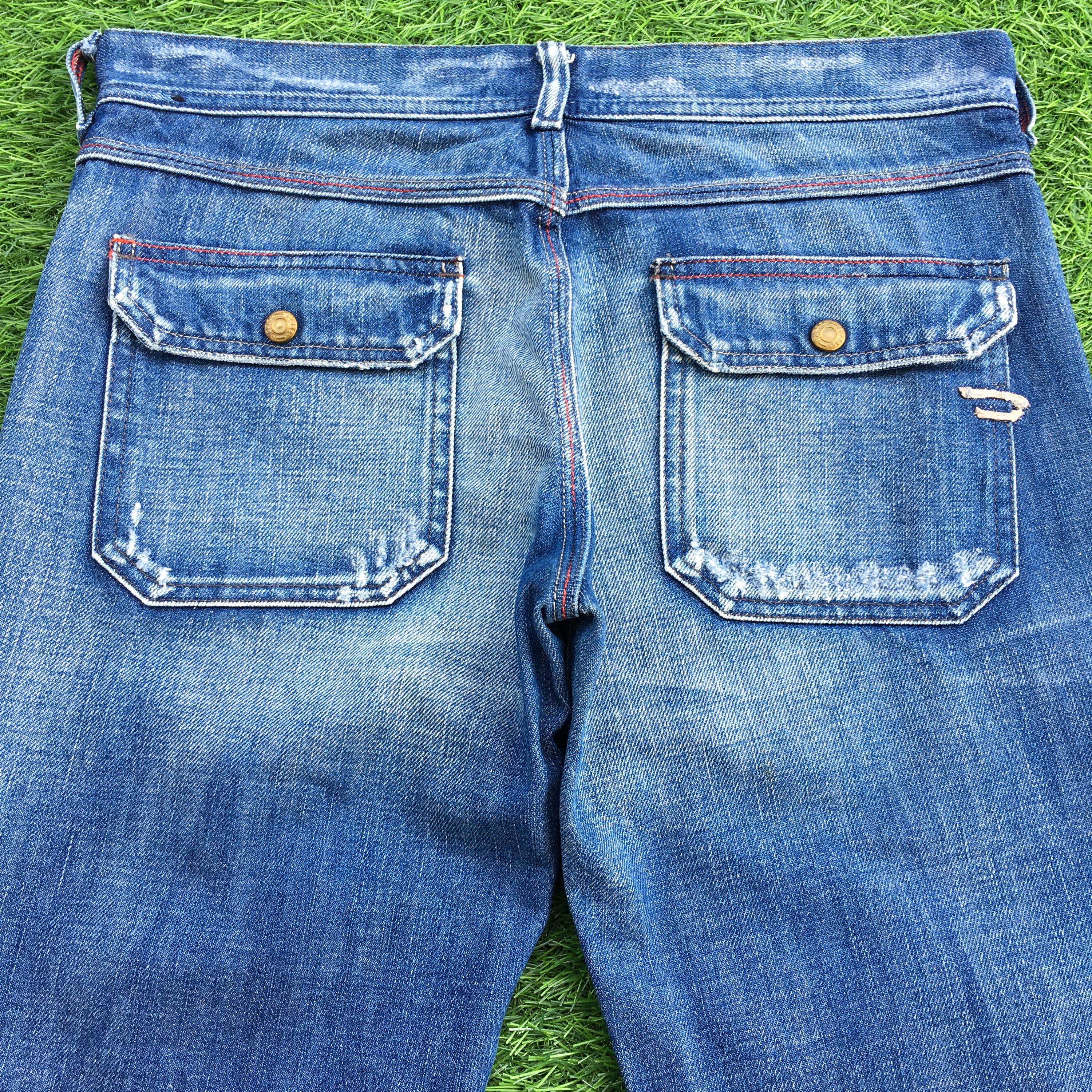 Size 27 Diesel Flap Pockets Bootcut Jeans W30 L30 Low Waist Diesel