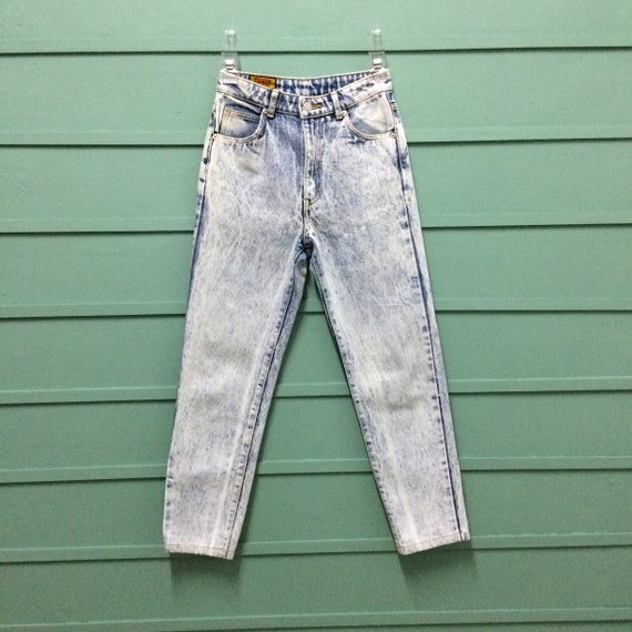 Taille 25 vintage Edwin Western Distressed Jeans W25 L26 Tiny Small Waist Acid Wash Petite Denim Jambe effilee Jeans Taille 25 Etsy France