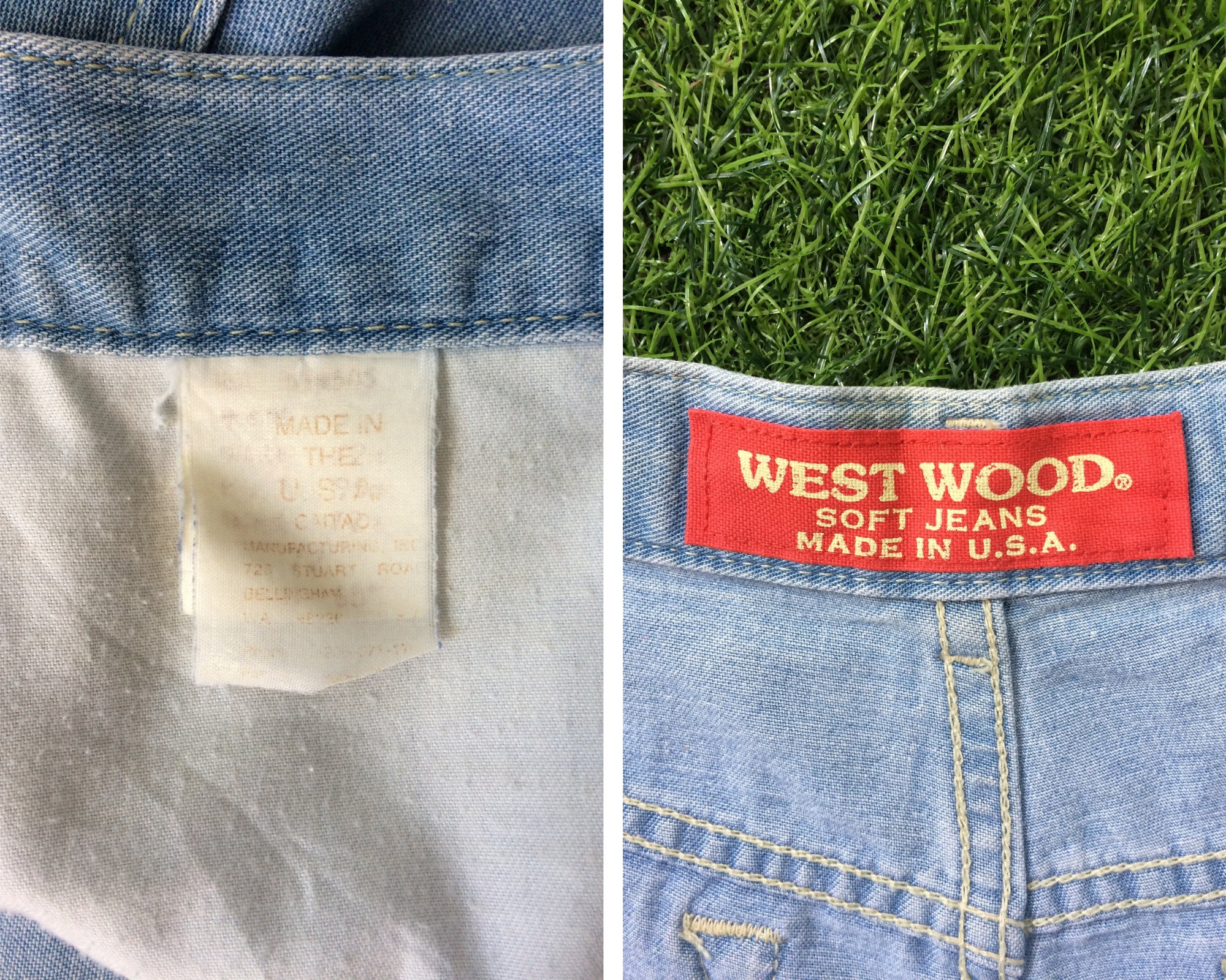 Size 29 Vintage West Wood Soft Jeans W29 L28 Classic Mom Jeans 