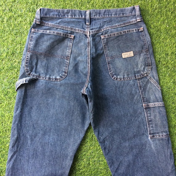 Madepants Carpenter Bib Overalls Men's Cargo Pocket Denim