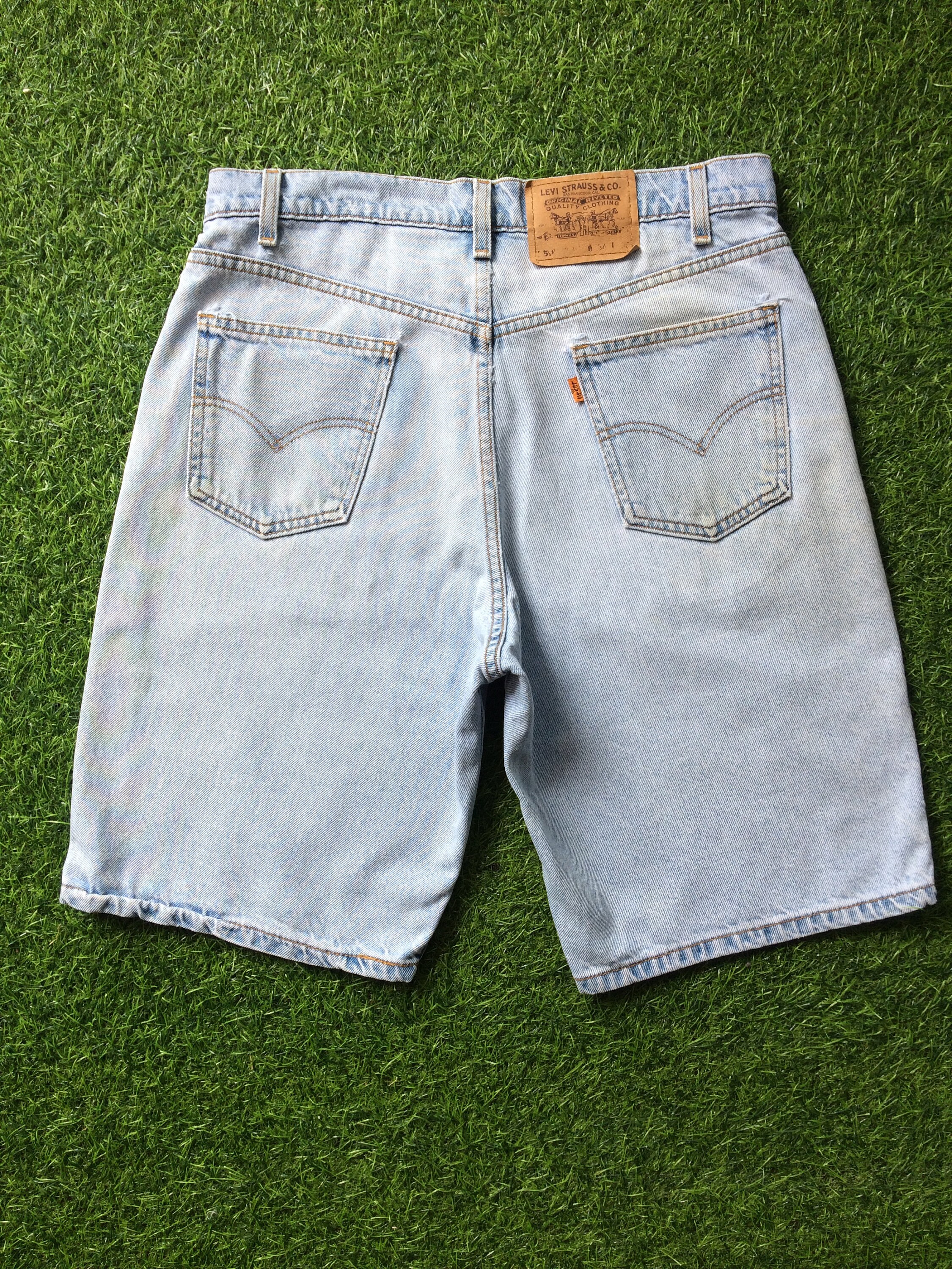 Levis 550 Shorts Jeans High Waisted 