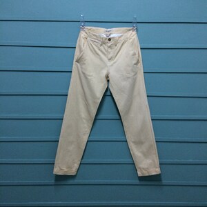 Size 30 Levis Made & Crafted Stripe Pants W30 L30 High Waist Slant Pocket Drill Chino Pants Waist 30&quot;