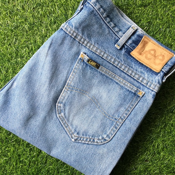 Size 35 Vintage 90 s LEE Riders Jeans W35 L31 Distressed Classic Lee Vintage Boyfriend Jeans Made in USA Waist 35 Etsy UK