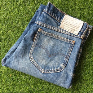 Size 31 Vintage Distressed Levis 635 Jeans W31 L25 Big E Denim Classic Mom Hourglass Jeans Tapered Leg Jeans. 31 x 25