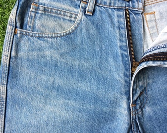 Size 29 Vintage Distressed Levis 636 Light Wash Jeans Big E