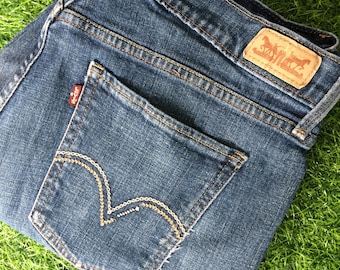 Vintage 70s 80s Levis 646 0217 Orange Tab W33 L32, Levis Bell Vintage 70s 80s Levis 646 0217 Orange Tab W33 L32, Levis Bell