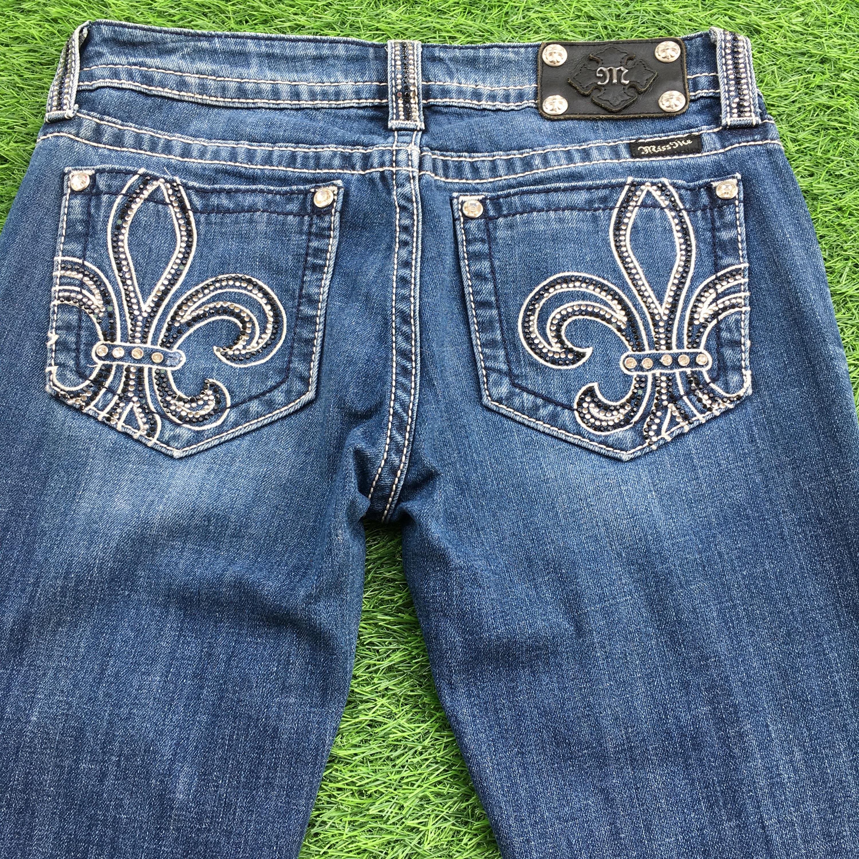 ミスミー ローライズブーツカットジーンズ、Y2Kニューウエストスタイル